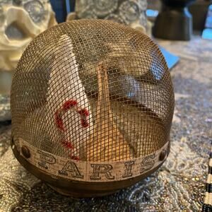 New Paris Eiffel Tower Handcrafted Snow globe one of a kind